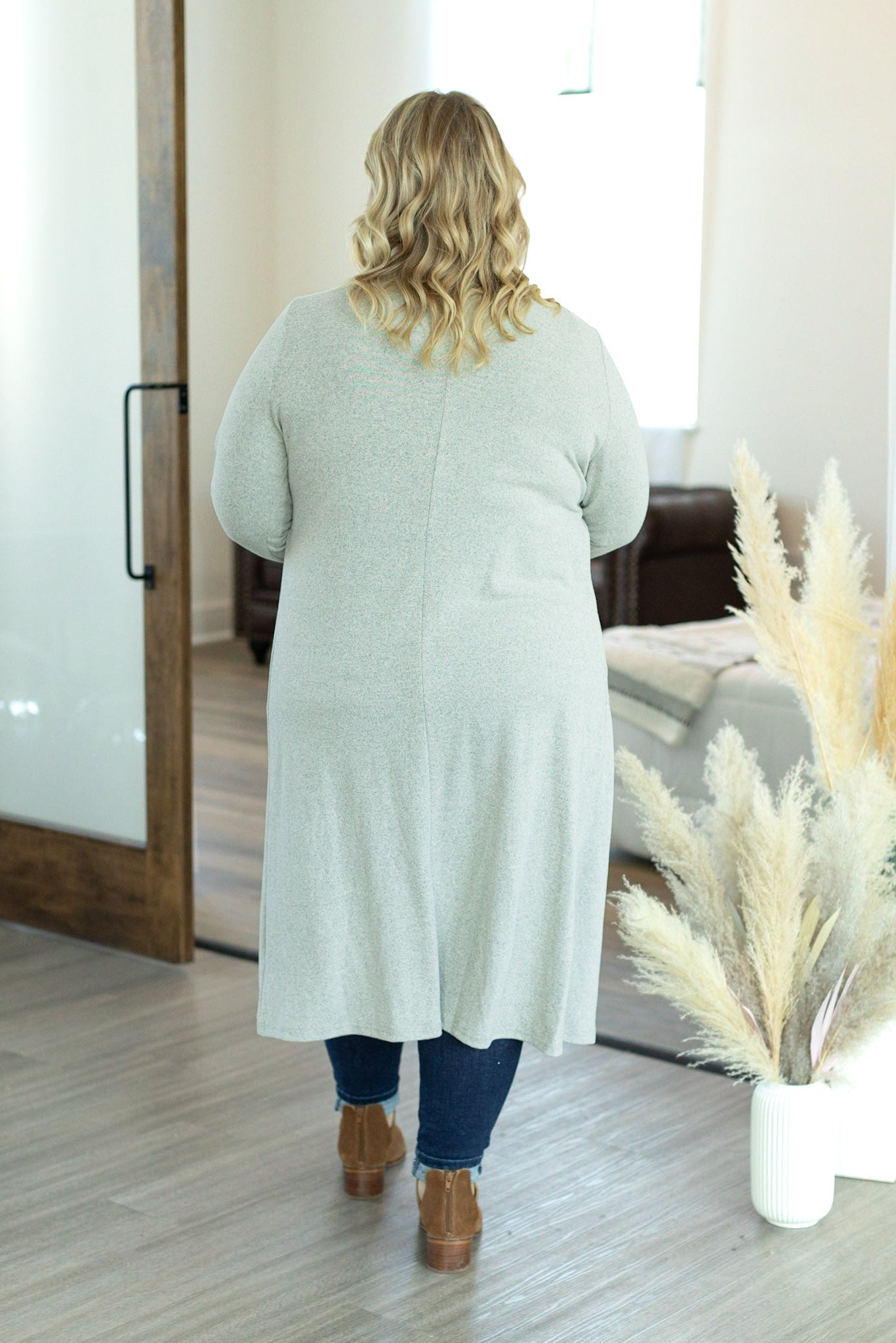 Colbie Cardigan - Heathered Oatmeal