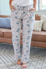 Cloud Lounge Pants - Grey Floral