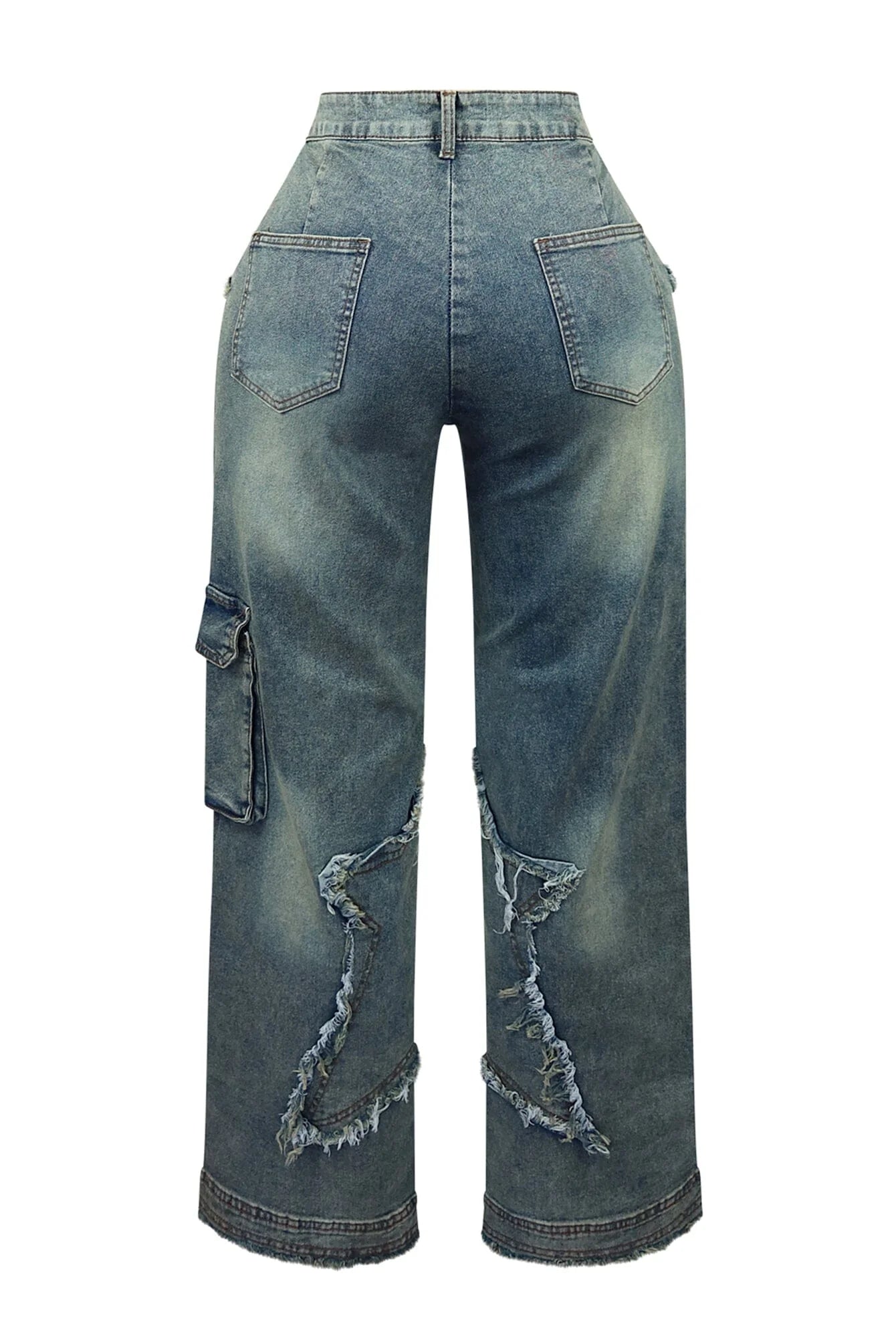 Hear Me Out Grunge Denim Jeans