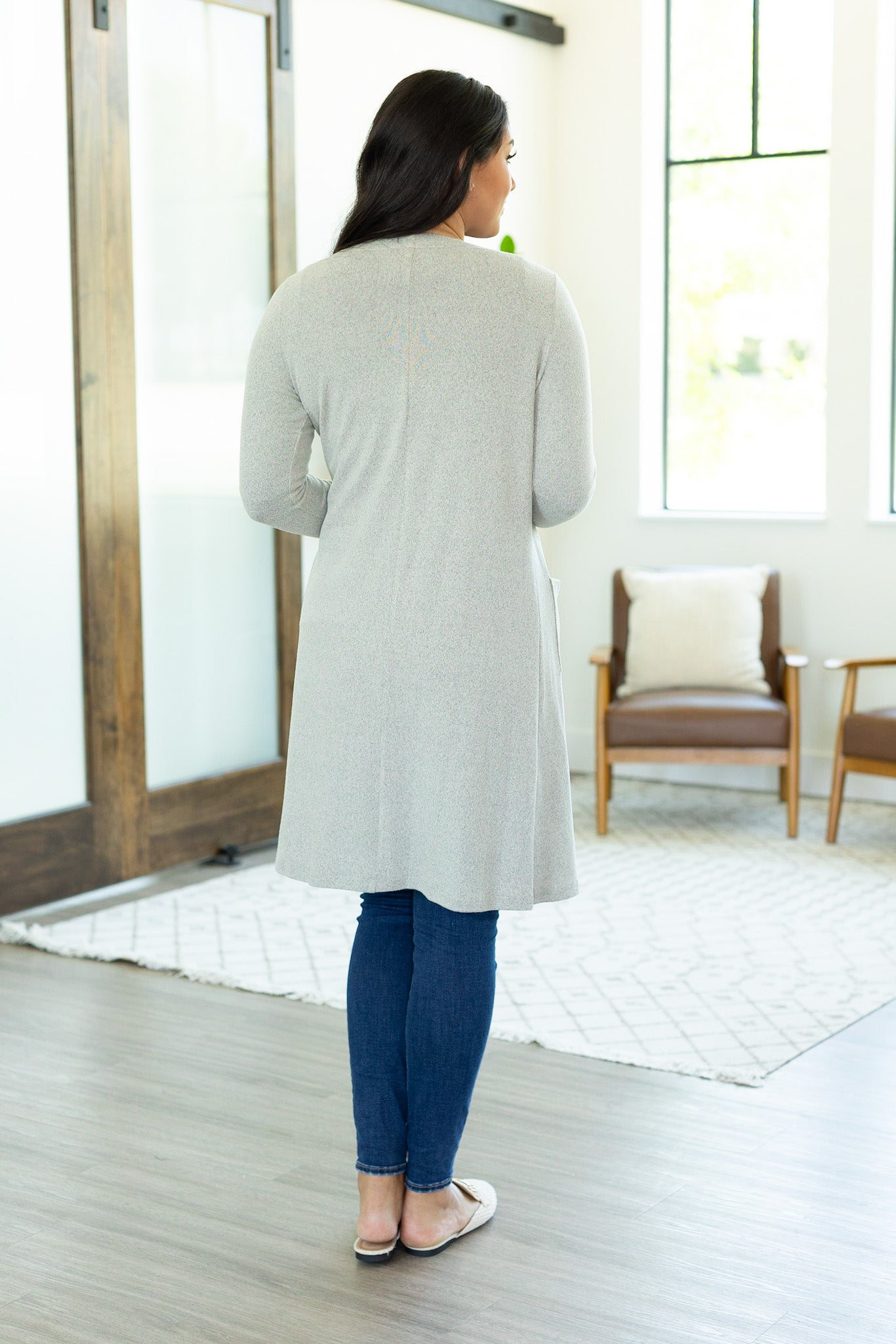 Colbie Cardigan - Heathered Oatmeal