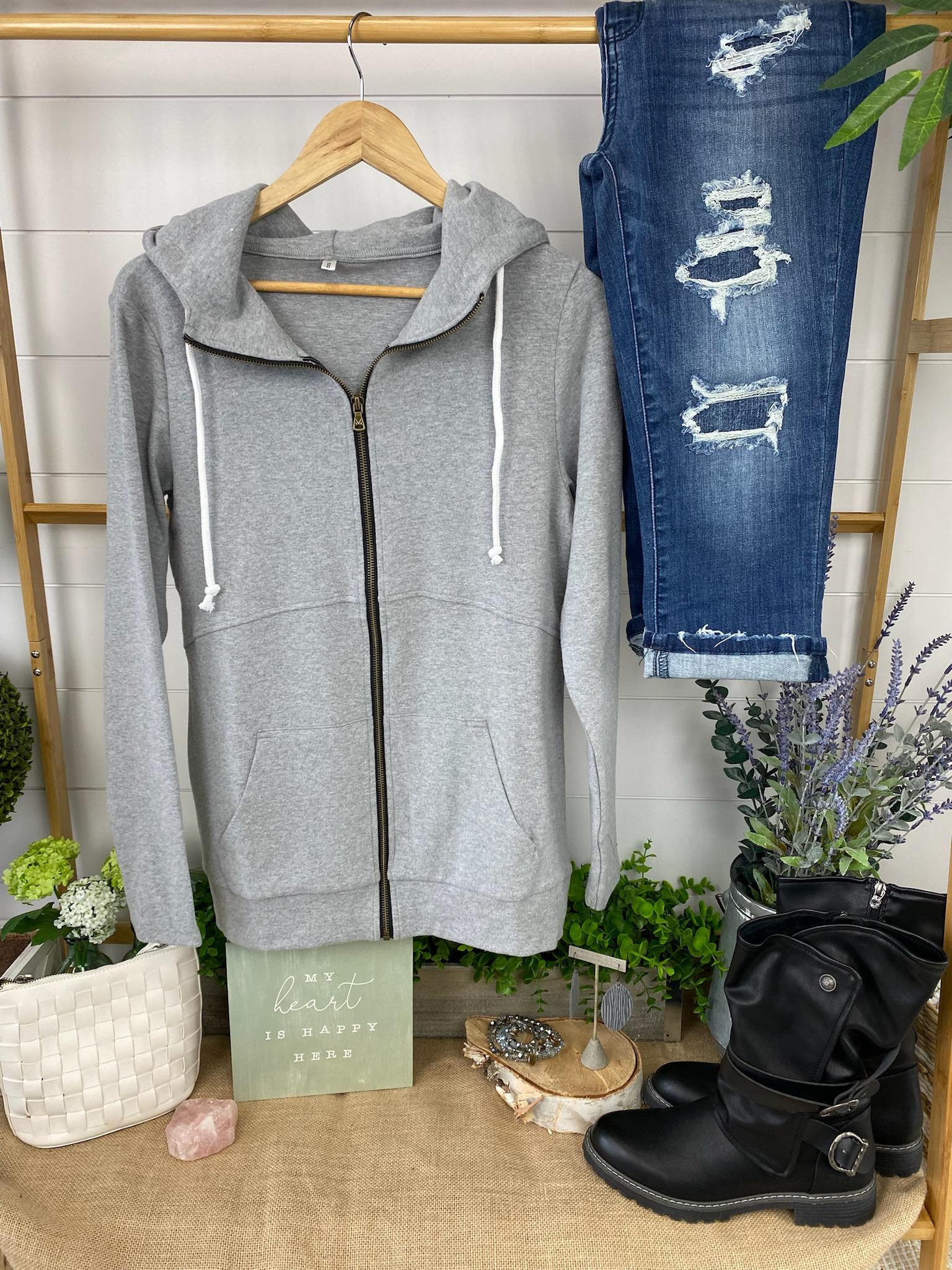 Classic FullZip - Grey