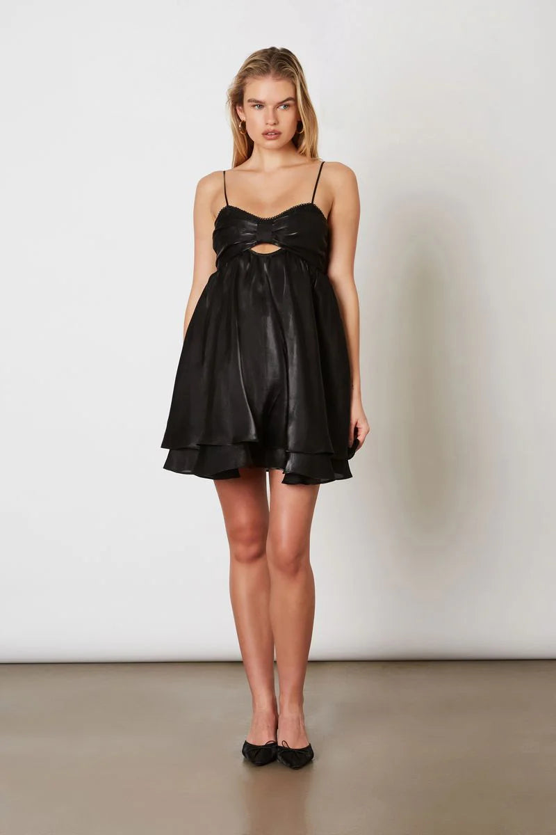 Organza Mini Babydoll Dress